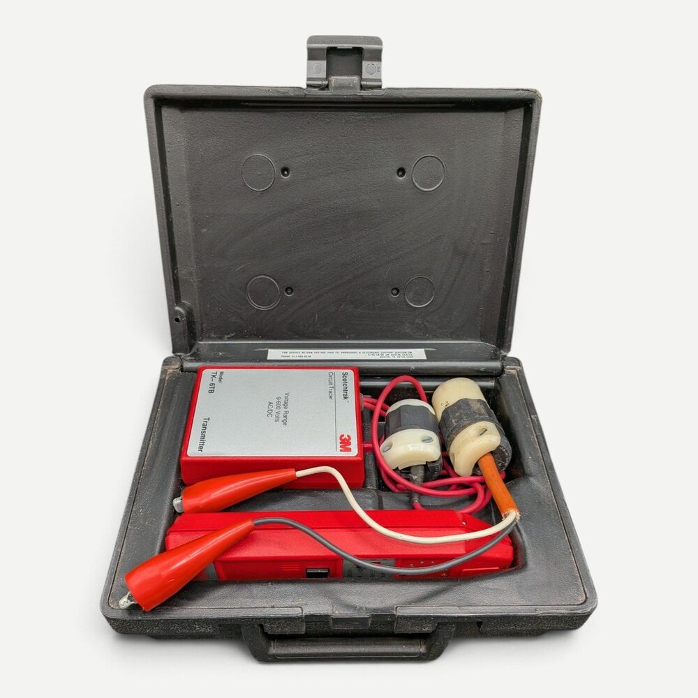 3M Scotchtrak TK-6B Circuit Tracer Kit for 9-600 Volts AC/DC